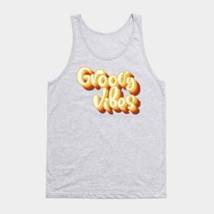 Retro Groovy Vibes Tank Top